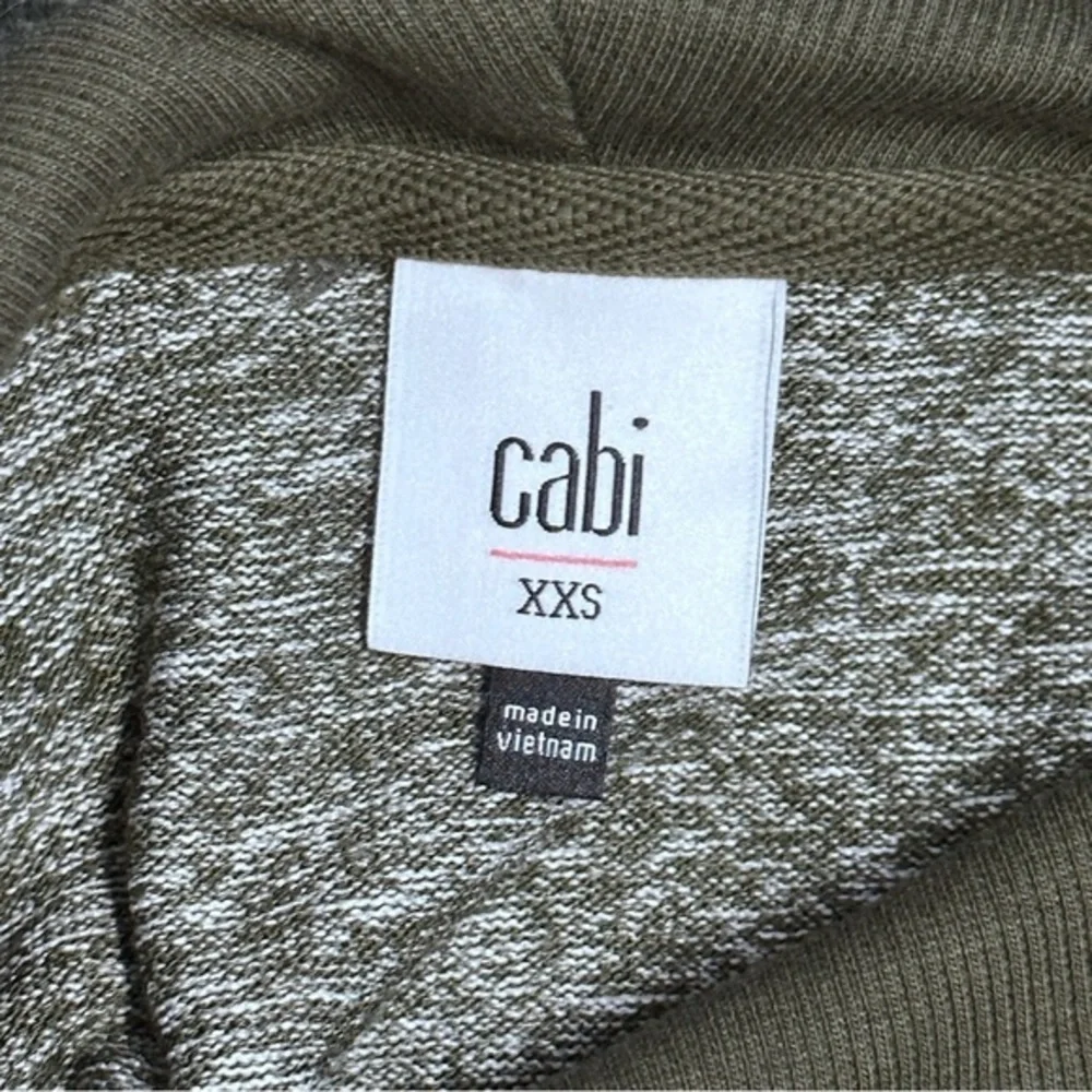 Cabi Solace Olive Green Cowl Neck Dress size‎ XXS